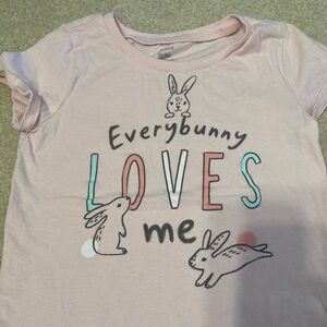 Carter's Pink 'Everybunny Loves Me' Kids T-Shirt
